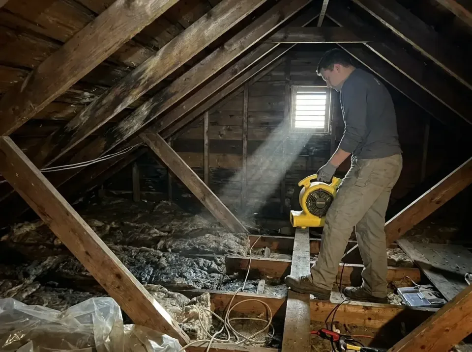 attic-water-damage-drying-proc-007 — frequently asked questions, Emergency Water Extraction & 24/7 Flood Response in Pocomok…